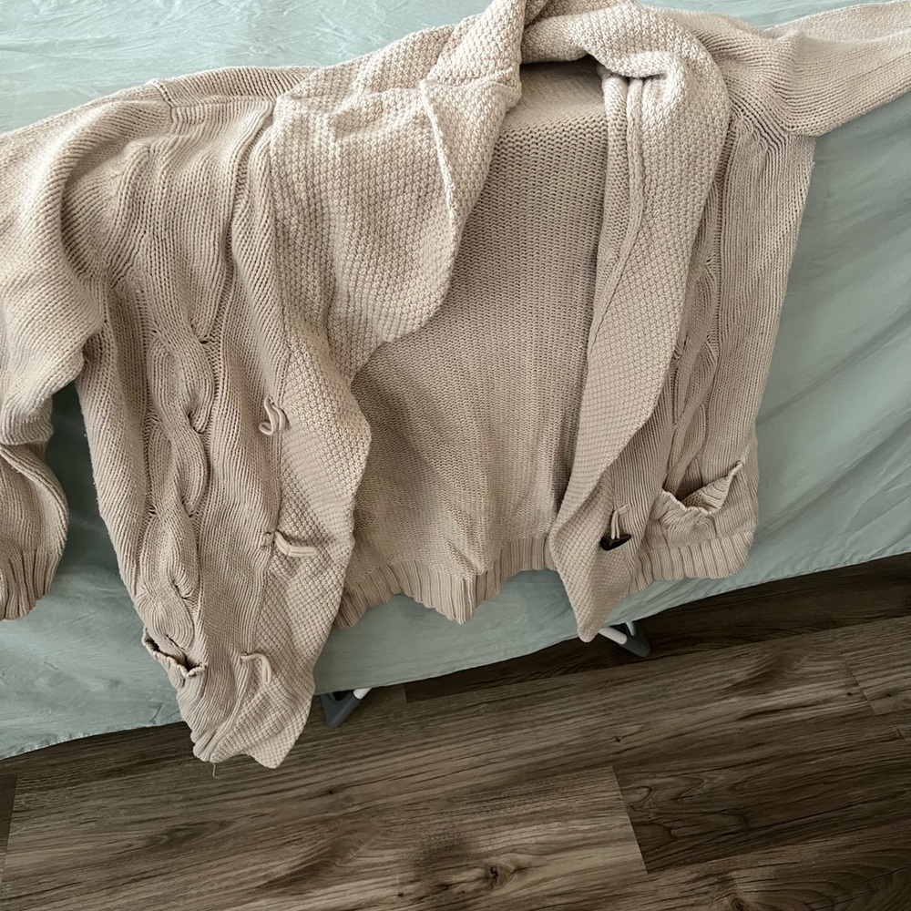 Old Navy Cozy Beige Women's Sweater XXL